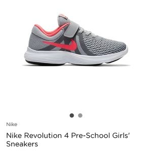 Nike revolution pre-school girls shoes 1